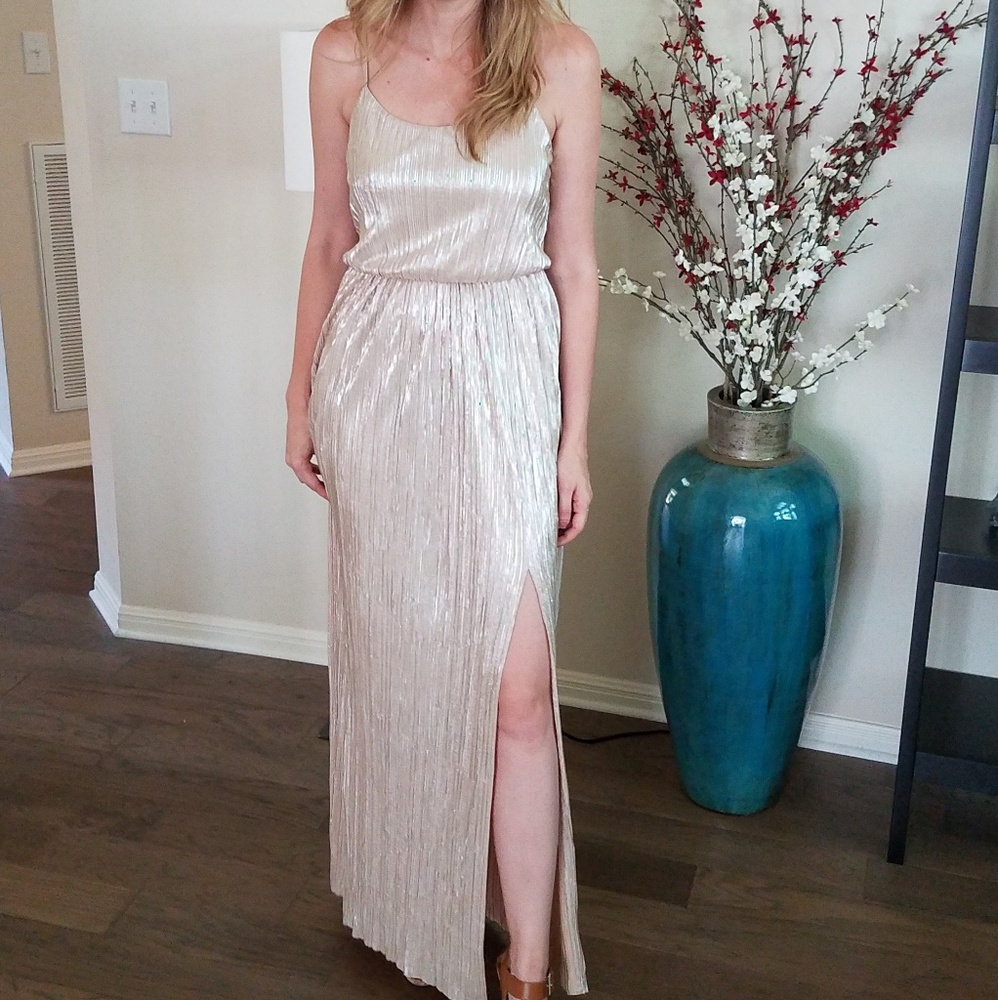 BCBGeneration metallic dress